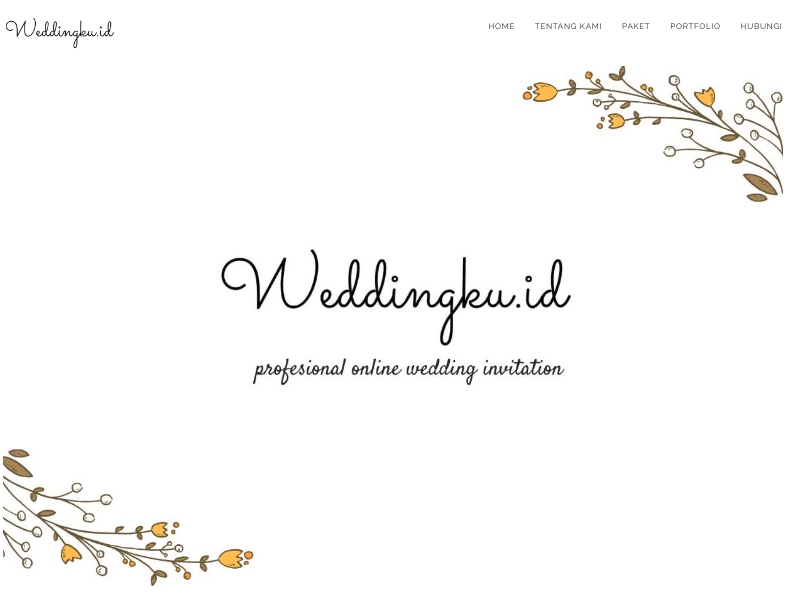 Undangan Pernikahan Online by Weddingku.id