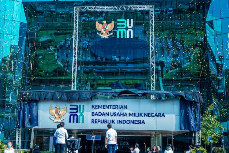 Gedung BUMN - sumber : kompas.com