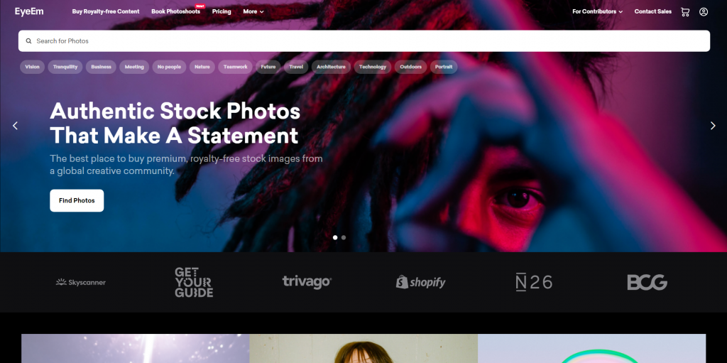 Website EyeEM