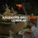 Kalender Bali 2022 Lengkap Bisa Download PDF