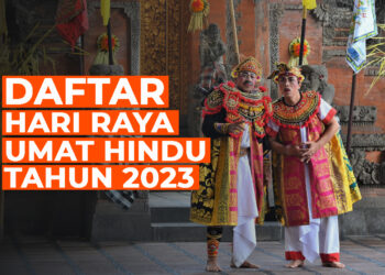Daftar Hari Raya Umat Hindu Bali Tahun 2023