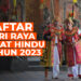 Daftar Hari Raya Umat Hindu Bali Tahun 2023